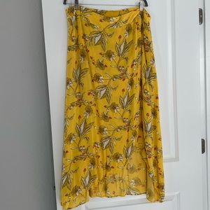 Express Floral Wrap Maxi Skirt XL - Great condition!